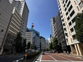 麹町パークハウスの外観