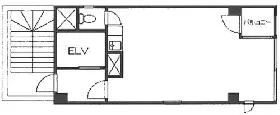 正直屋ビルの基準階図面