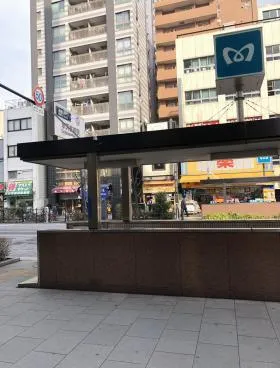 郵船水天宮前ビルの外観