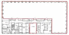 エグゼクティブセンター新丸の内センタービルの基準階図面