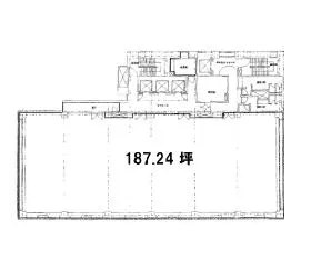TT-2ビルの基準階図面