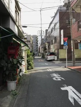 安田荘の外観