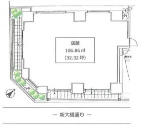 正金アパートメント入船の基準階図面