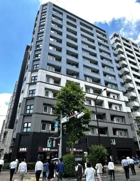 正金アパートメント入船の外観