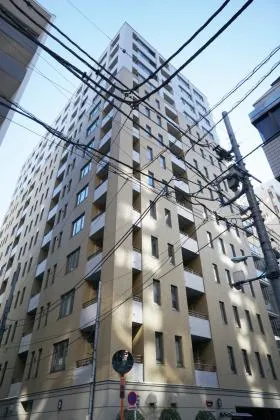ファミール東銀座グランスイートタワーの外観
