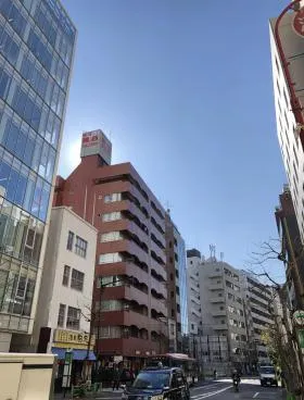 ファミール東銀座グランスイートタワーの外観