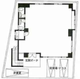 神宮前ツインSビルの基準階図面