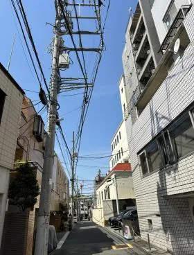 仮称)松濤YAヒルズビルの外観