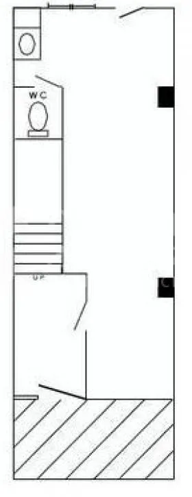大手町サンビルディングの基準階図面