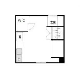 ゴメッツ元麻布の基準階図面