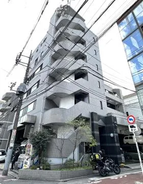 石綿ビルの外観