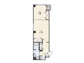 CRYSTAL SQUARE GINZA2の基準階図面