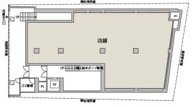 a・cubeビルの基準階図面