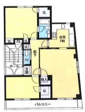 マノアールの基準階図面