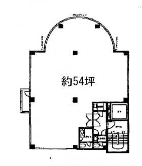 彰文ビルの基準階図面