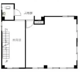 ピースビルの基準階図面