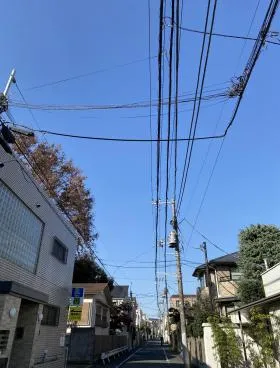 戸建ビルの外観