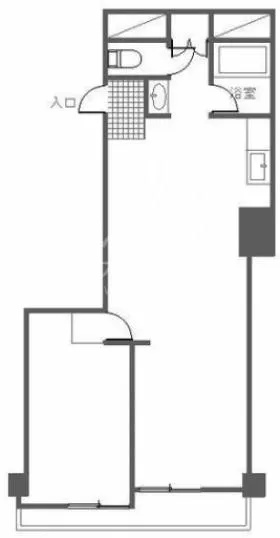 麹町パレスビルの基準階図面