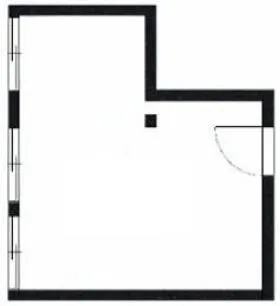 第一ヤマコビルの基準階図面