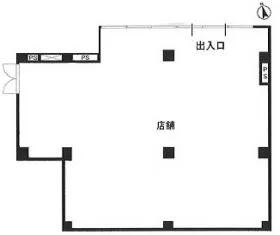 サンルートアライの基準階図面