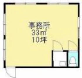 アムール代々木の基準階図面