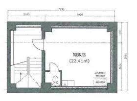 銀座昭和イーティングビルの基準階図面