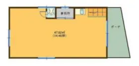 コーポ小林ビルの基準階図面