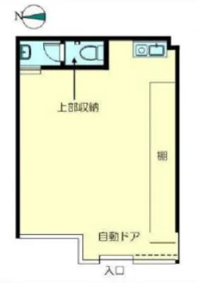 アス西早稲田南ウィングビルの基準階図面