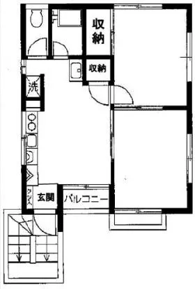 ムジカハウスの基準階図面