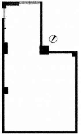 EDIFICE西新宿の基準階図面