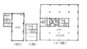 たつむら青山マンションの基準階図面