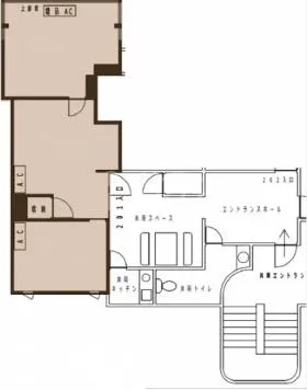 朝日クラブの基準階図面