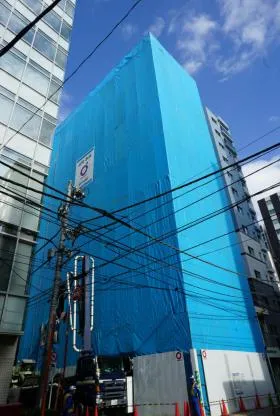 アパホテル八丁堀新富町の外観