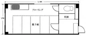 フォーシム東長崎ビルの基準階図面
