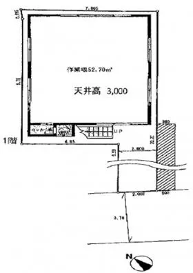 イシマルビルの基準階図面