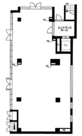 吉祥寺DMビルの基準階図面