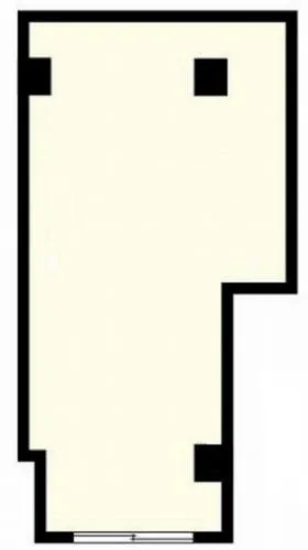 マークミュー鴨居ビルの基準階図面