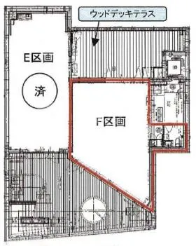 アイディ代官山ビルの基準階図面