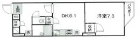 マイスタークエーレ西新宿の基準階図面