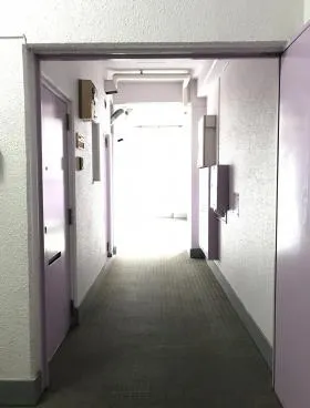 坂本マンションの外観