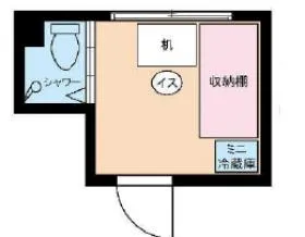 プティアムス石原ビルの基準階図面