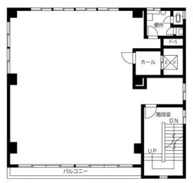 藤井ニットビルの基準階図面