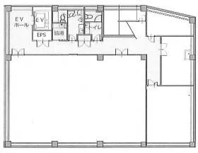 講談社FSビルの基準階図面