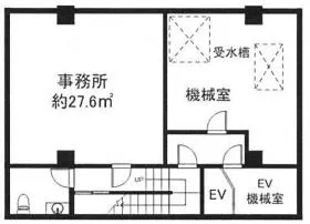 マックビルの基準階図面