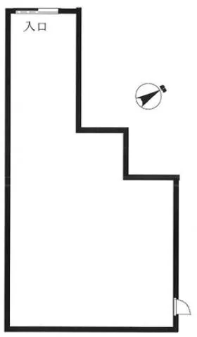 サンビューハイツ代官山ビルの基準階図面