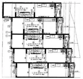 メゾンドミエル恵比寿の基準階図面