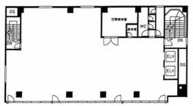 西池袋パークフロントビル(明光)の基準階図面