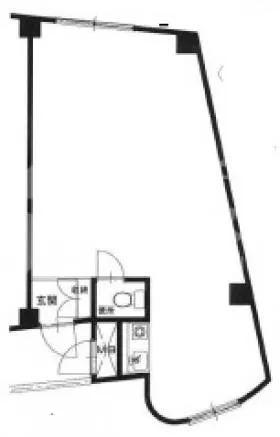 立幸目白ビルの基準階図面
