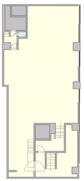 黛ビルの基準階図面