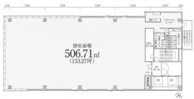 PMO八丁堀新川の基準階図面